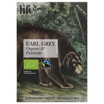Life by Follis Earl Grey Organic Black Tea 2g*20pcs - buy, prices for - photo 3