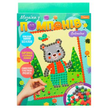 Набор для творчества Apelsin creative Мозаика из помпонов Микс - купить, цены на - фото 2