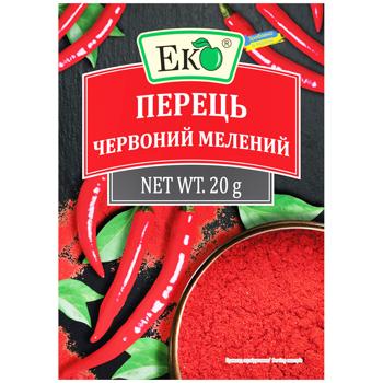 Перец Эко красный молотый 20г