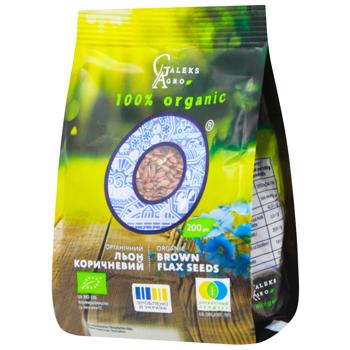 Galeks-Agro Organic Brown Flax 200g