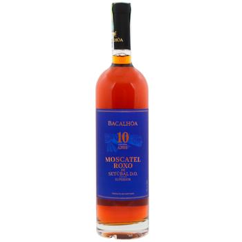 Вино Bacalhoa Moscatel Roxo de Setubal D.O. Superior 10 років біле солодке кріплене 20% 0,75л - купити, ціни на WINETIME - фото 1