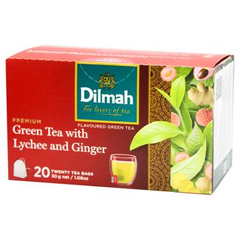 Dilmah Ginger and Lychee Green Tea 20pcs 1.5g - buy, prices for ULTRAMARKET - photo 4
