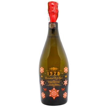 Вино ігр. Cavicchioli Prosecco Spumante "Snowflake" Extra Dry біле сухе 0.75 л - купить, цены на WINETIME - фото 1