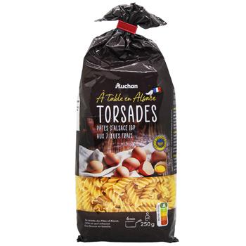 Макаронні вироби Auchan Ммм! Спіраль 250г - купити, ціни на Біотус - фото 2