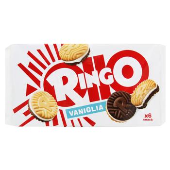 Pavesi Ringo Sandwich Cookies with Vanilla Cream 330g - buy, prices for - photo 1