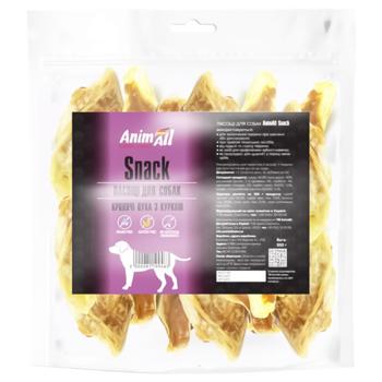 AnimAll Snack Rabbit Ears with Chicken Dog Treats 500g