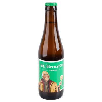 Пиво St. Bernardus Tripel світле 8% 0,33л - купити, ціни на METRO - фото 1