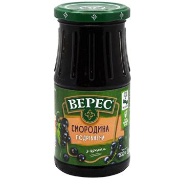 Смородина Верес подрібнена з цукром 530г - купити, ціни на Auchan - фото 1