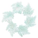 Blue Leaves Wreath Decoration