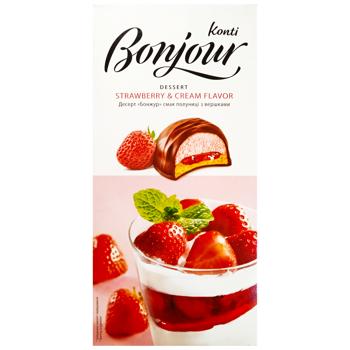 Konti Bonjour Strawberry Cream Dessert 232g