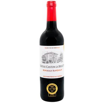 Chateau Canton La Brilette Red Dry Wine 13% 0.75l - buy, prices for WINETIME - photo 1