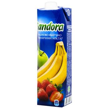 Sandora Banana-apple-strawberry Nectar 0.95l - buy, prices for Supermarket "Kharkiv" - photo 2