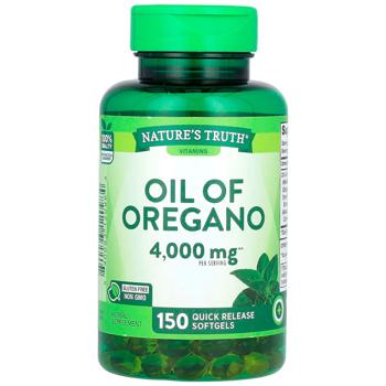 Олія орегано Nature's Truth швидкого вивільнення 2000мг 150 гелевих капсул