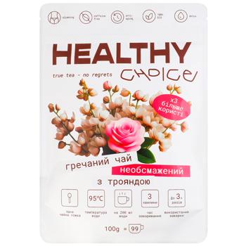 Healthy Choice Buckwheat Tea with Rose 100g - buy, prices for Grono - photo 1