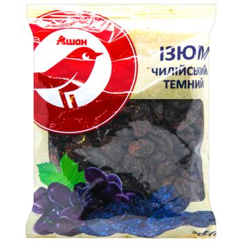 Родзинки Auchan чилійські темні 200г