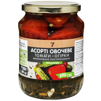 Асорті овочеве 7 690г - купити, ціни на КОСМОС - фото 1