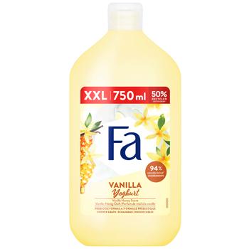 Крем-гель для душа Fa Yoghurt Ванильный мед 750мл