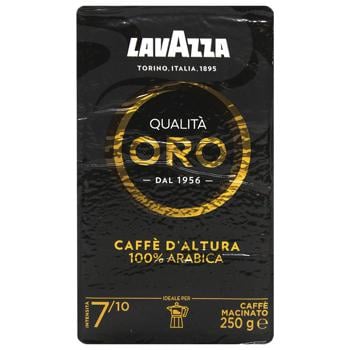 Кава Lavazza Qualita Oro Mountain Grown мелена 250г - купити, ціни на METRO - фото 1