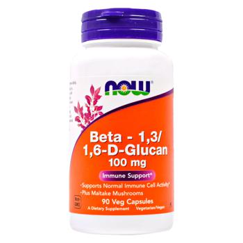 Now Foods Beta-1.3/1.6-D-Glucan 100mg 90 capsules - buy, prices for Biotus - photo 1