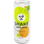 Напиток безалкогольный Shake Zero Alco Cocktails Мохито сильногазированный сокосодержащий 0,33л