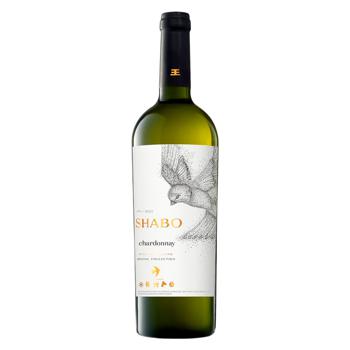 Вино Shabo Classic Шардоне белое сухое 13% 0,75л - купить, цены на AlcoHub - фото 1