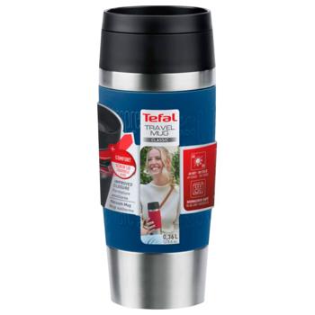 Термочашка Tefal Travel Mug Classic синя 360мл - купити, ціни на МегаМаркет - фото 1