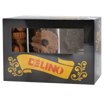 Печенье Delino Ассорти №2. Кокетливый микс 266г
