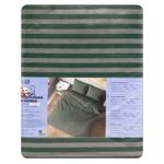 Комплект постельного белья Lelit Зеленая полоса двуспальный 50х70см