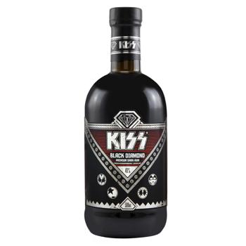 Kiss Black Diamond Rum 40% 0.5l