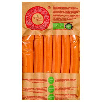 Organic Meat Sausages with Milk 360g - buy, prices for Auchan - photo 1