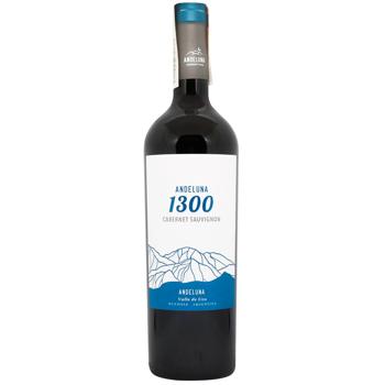 Вино Andeluna 1300 Cabernet Sauvignon червоне сухе 14,4% 0,75л