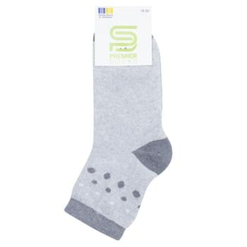 Premier Socks Econom Polka Dot Terry Children's Socks s.18-20 Grey - buy, prices for NOVUS - photo 1