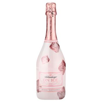 Schlumberger On Ice Rose Semidry Sparkling Wine 11% 0.75l - buy, prices for AlcoHub - photo 1