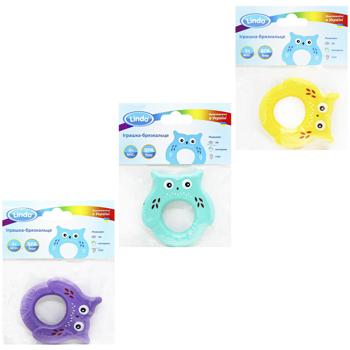 Lindo Owl Rattle Toy in assortment - buy, prices for Auchan - photo 1