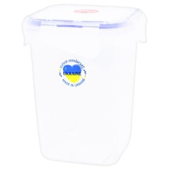 Aleana Square Deep Container with Clip 1l - buy, prices for Auchan - photo 1