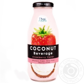 Thai Coco coconut-strawberry non-carbonated beverage 280ml