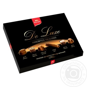 De Lux Korona In Dark Chocolate Candy - buy, prices for Auchan - photo 1