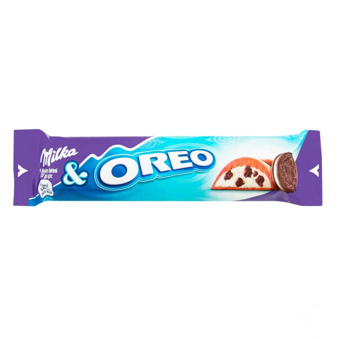 

Баточик шоколадный Milka Oreo с кусками печенья 37г