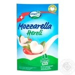 Сир Züger Frischkäse Моцарелла Сердечка м'який 45% 130г