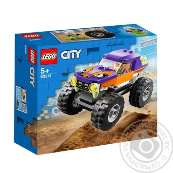 Конструктор Lego City Монстр-трак 60251 - купить, цены на METRO - фото 1