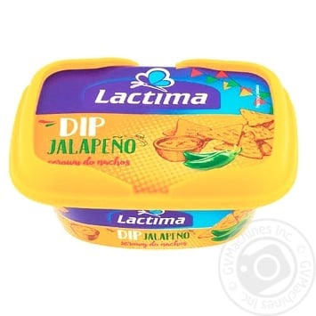 Крем-сыр Lactima Dip с халапеньо 150г - купить, цены на METRO - фото 1