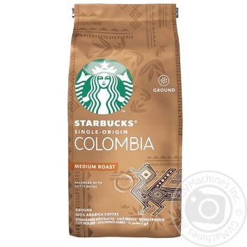 Кава Starbucks Colombia мелена 200г