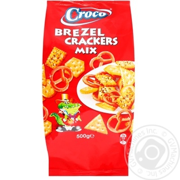 Croco Mix of Crackers and Brezels 500g - buy, prices for - photo 1