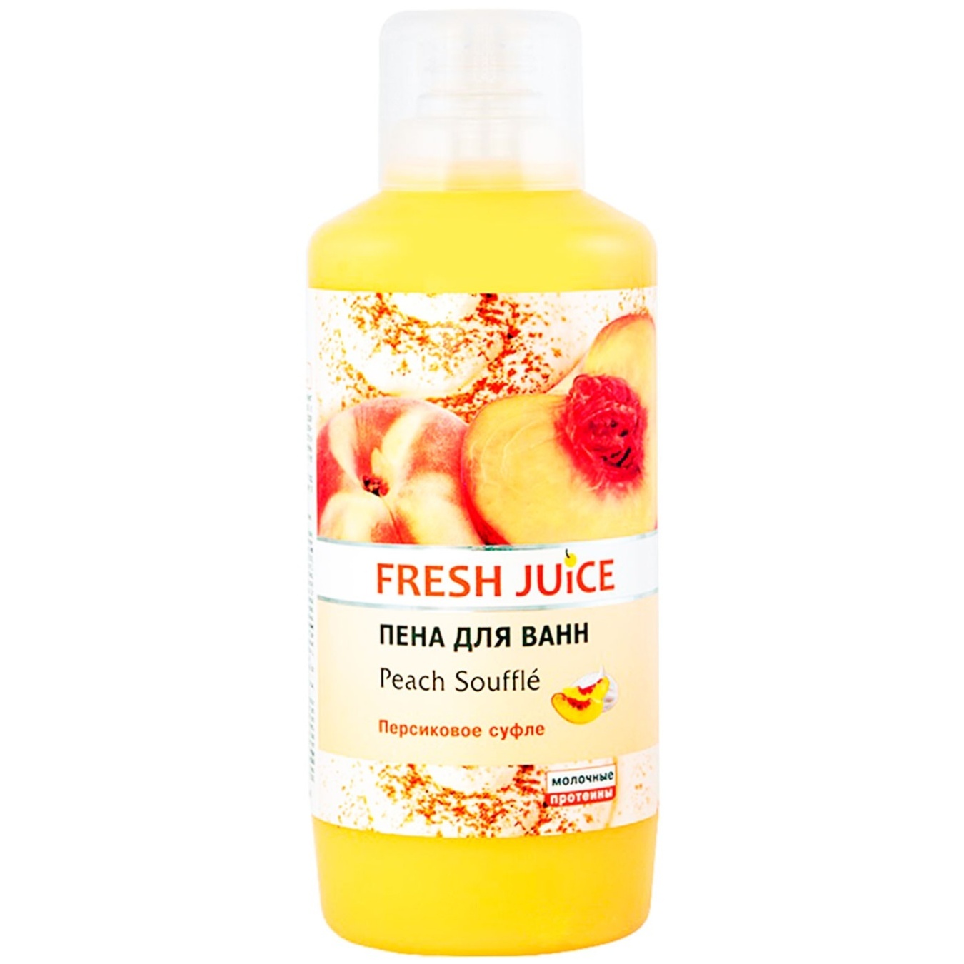 

Пена для ванн Fresh juice персиковое суфле 1л