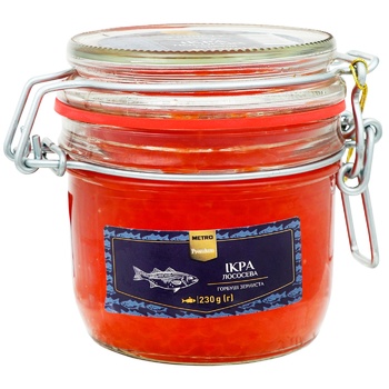 METRO PREMIUM salmon caviar 230g - buy, prices for METRO - photo 1