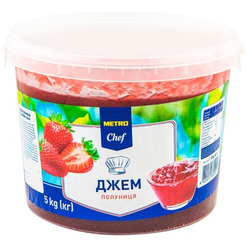 Metro Chef Strawberry Jam 5kg - buy, prices for METRO - photo 1