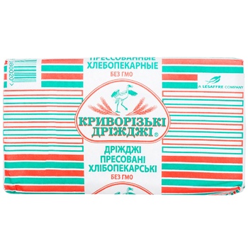 Дріжджі Криворізькі дріжджі пресовані хлібопекарські 1кг - купити, ціни на METRO - фото 2