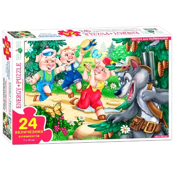 Игрушка Энергия игра-пазл Колосок 24пр - купить, цены на Auchan - фото 2