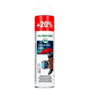 Salamander Shoe Spray water-Repellent 300ml - buy, prices for Auchan - photo 2