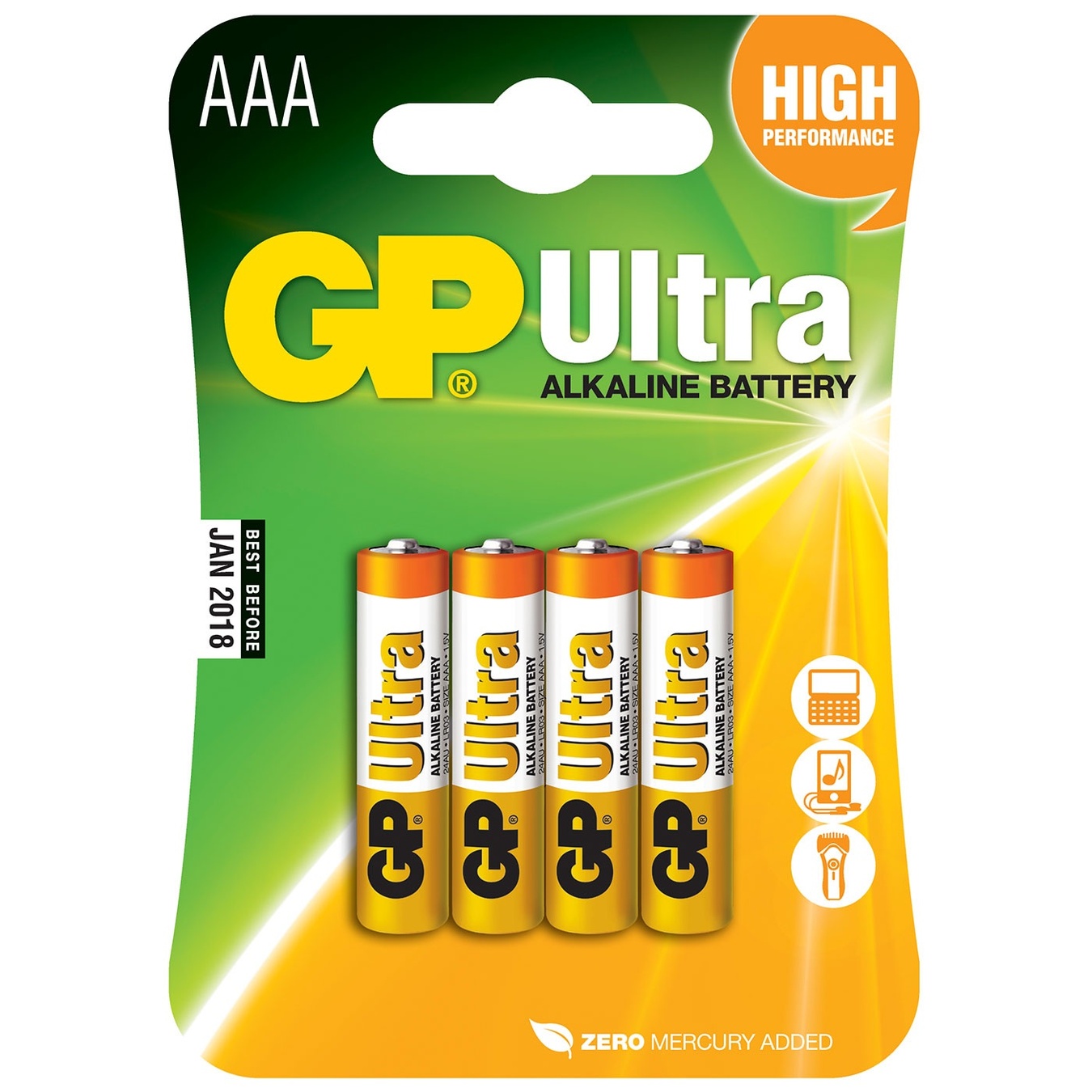 

Батарейка GP Ultra AAA